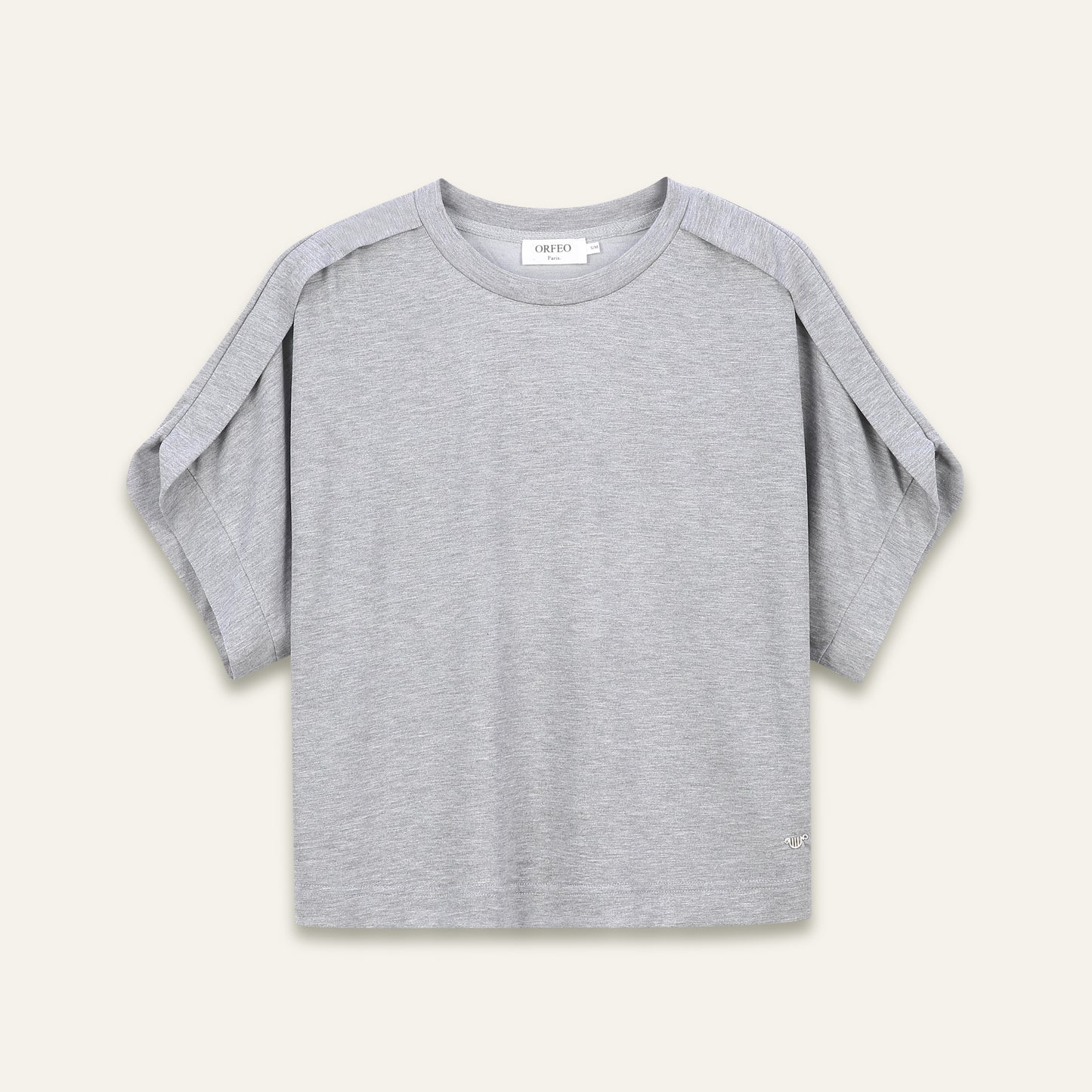 T-shirt Delta - Gris chiné