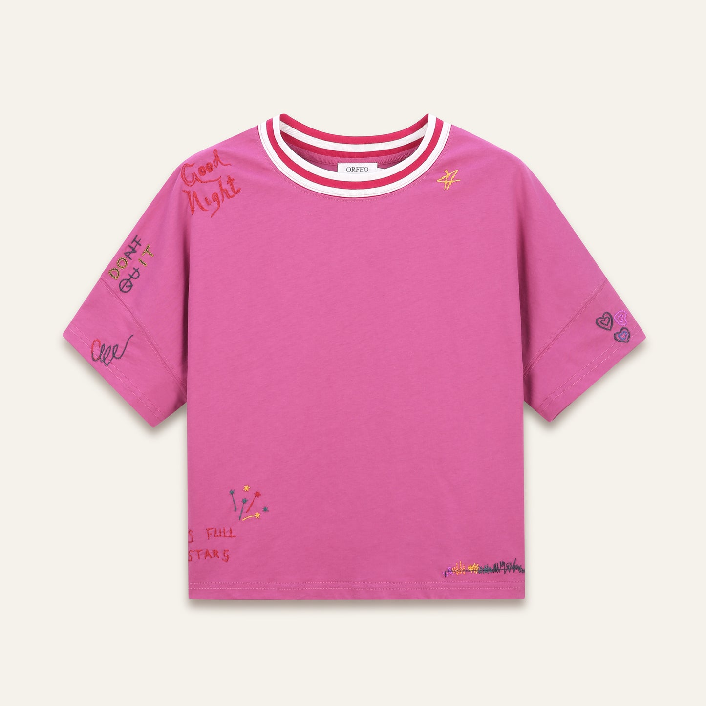 T-shirt Maliana - Rose