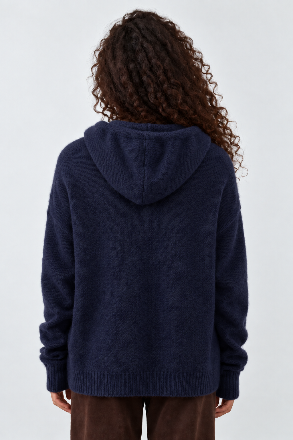 Pull racoon à capuche Bartola - Encre