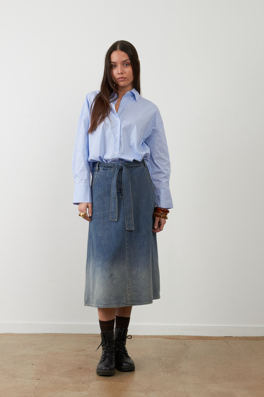 Chemise Danny - Rayures Bleues