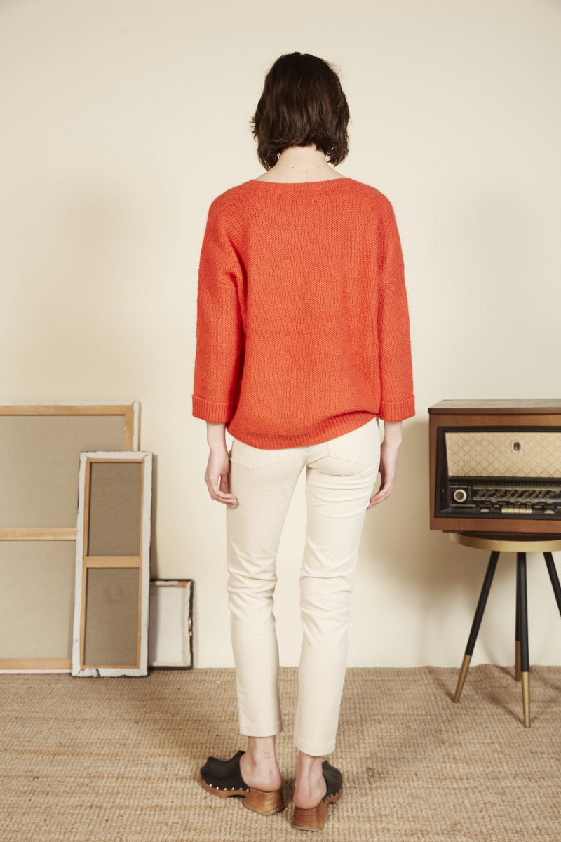 Pull Beril - Corail Lurex