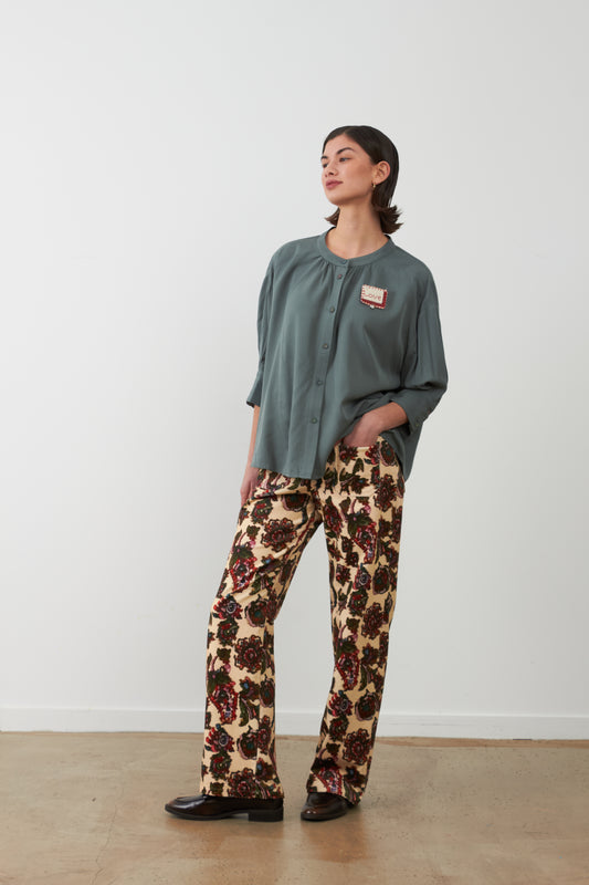Blouse Simone - Bleu Brume