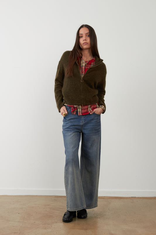 Gilet Zuleika - Kaki