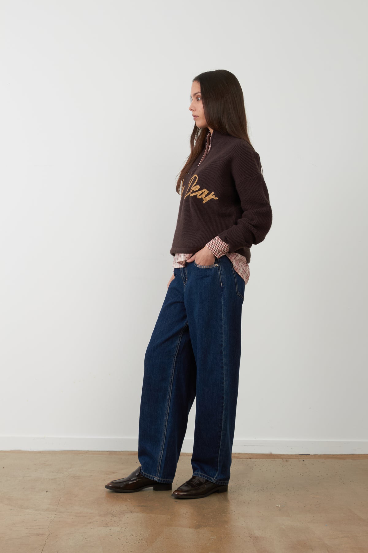 Pull "My Dear" Yseult - Chocolat