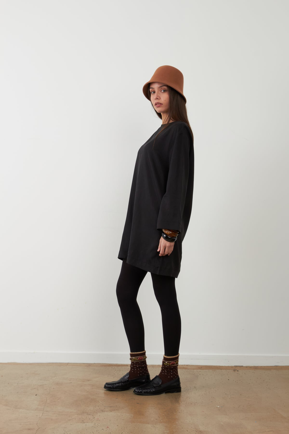 Robe courte Talia - Noir