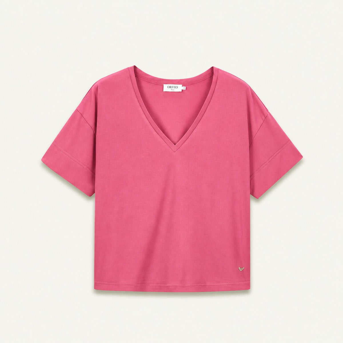 T-shirt col V Anya essentiel
