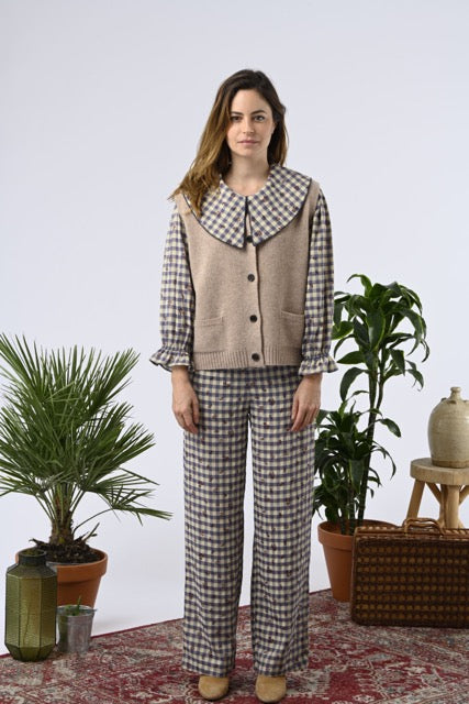 Gilet sans manches en laine Matt