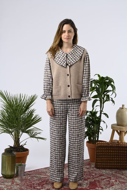 Gilet sans manches en laine Matt