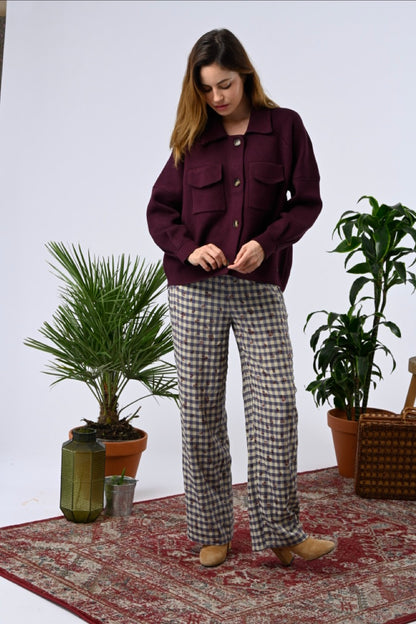Veste Camelia - Violet