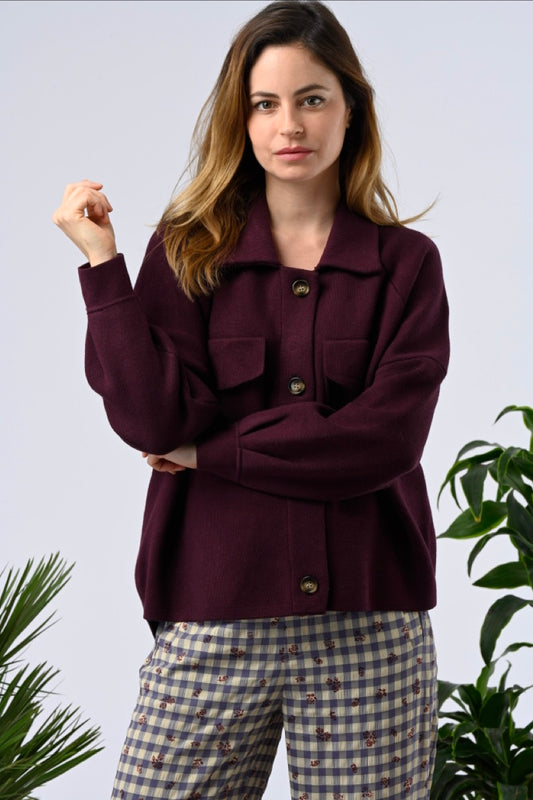 Veste Camelia - Violet