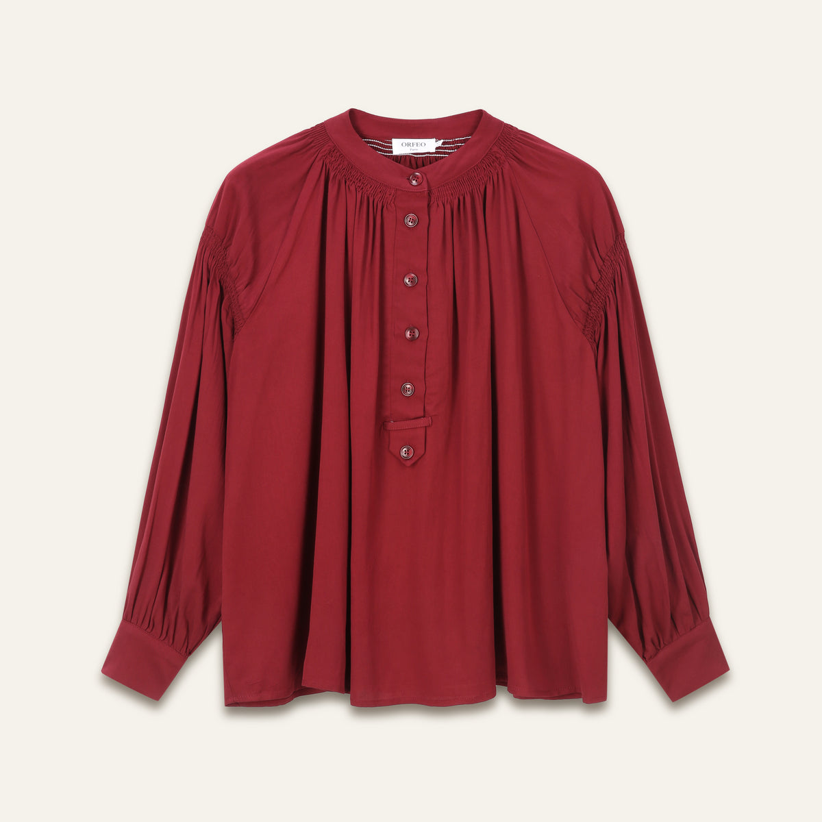 Blouse Abby - Bordeaux