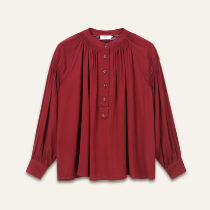 Blouse Abby - Bordeaux