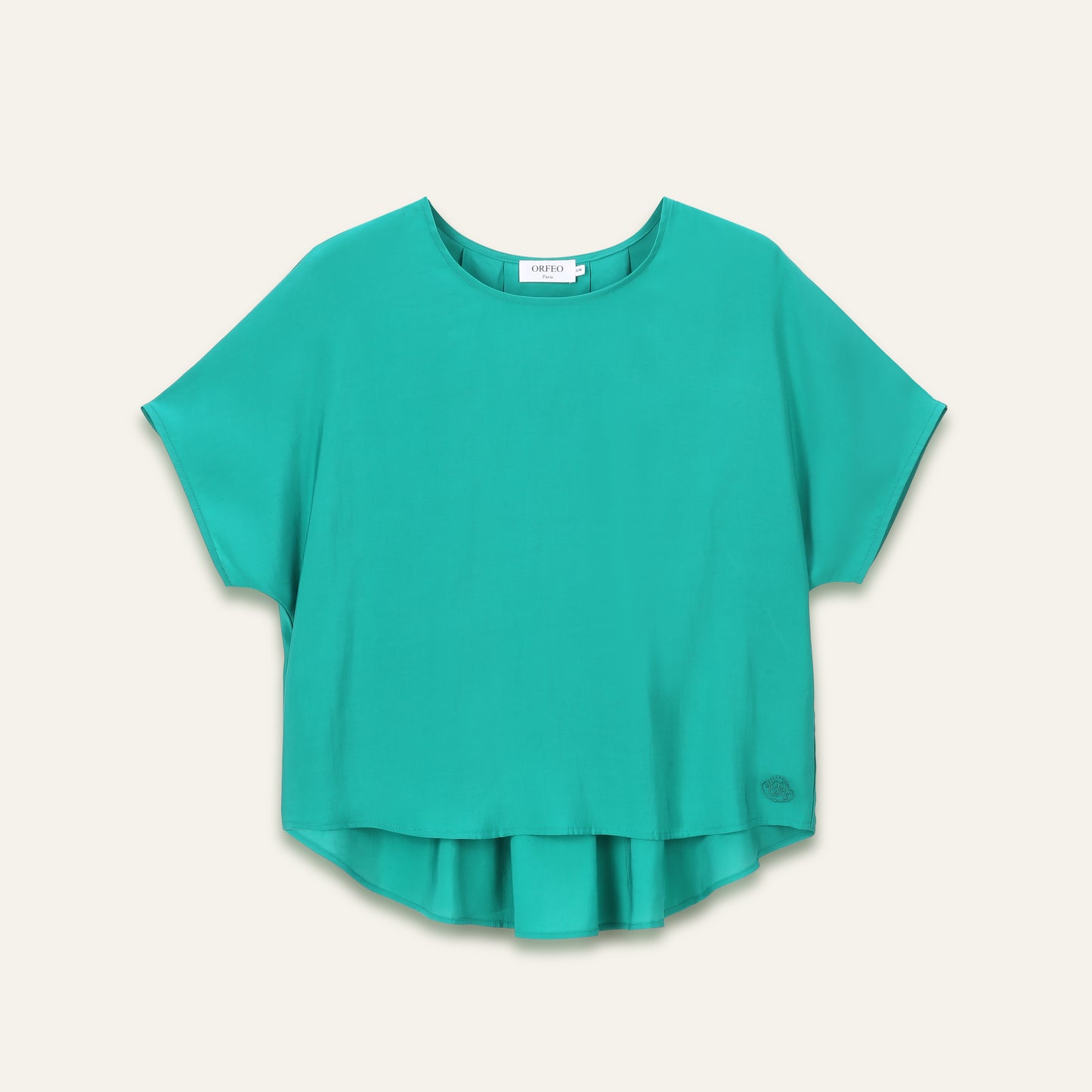 T-shirt col rond Betty - Vert