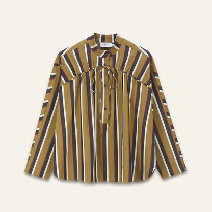 Blouse Brooke - Rayures ocre