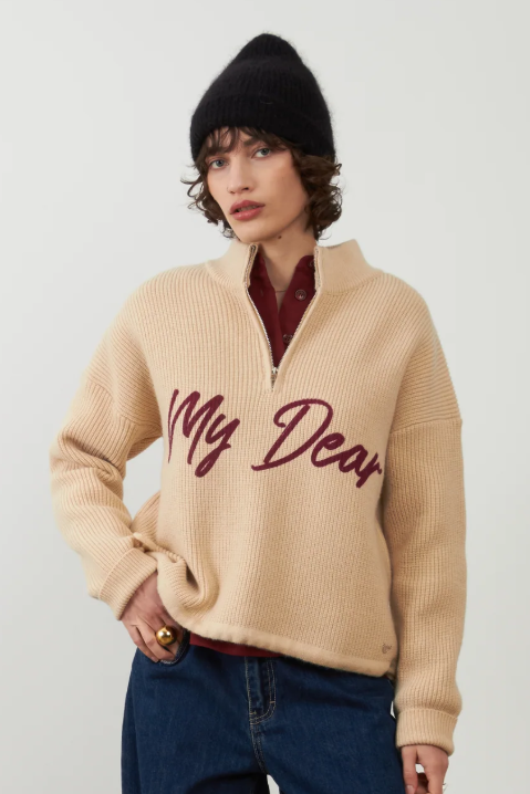 Pull "My Dear" Yseult - Beige
