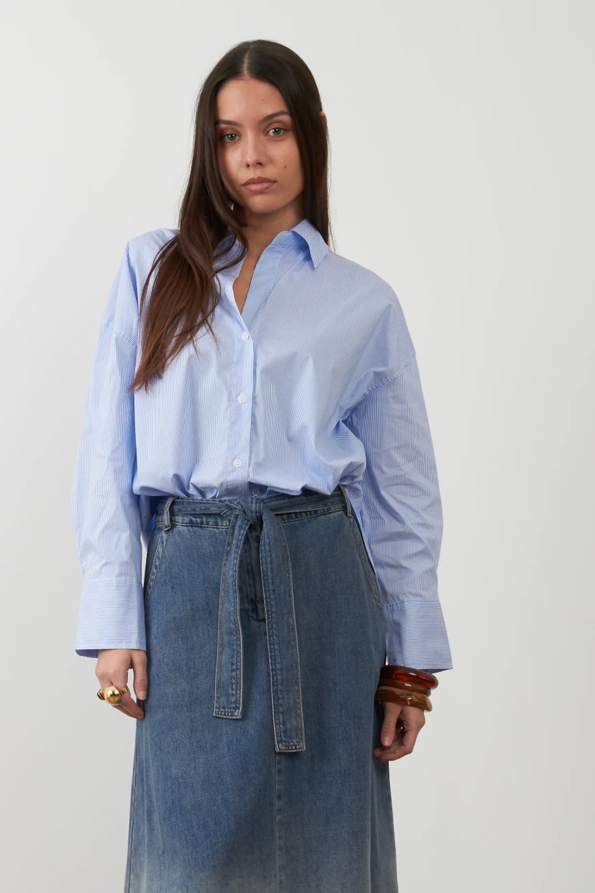 Chemise Danny - Rayures Bleues