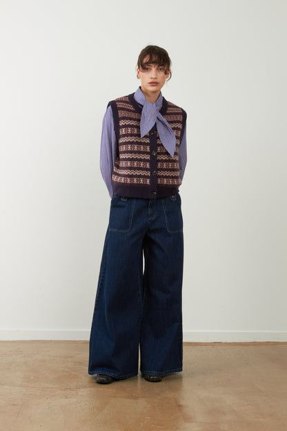 Gilet sans manches Aliena - Navy
