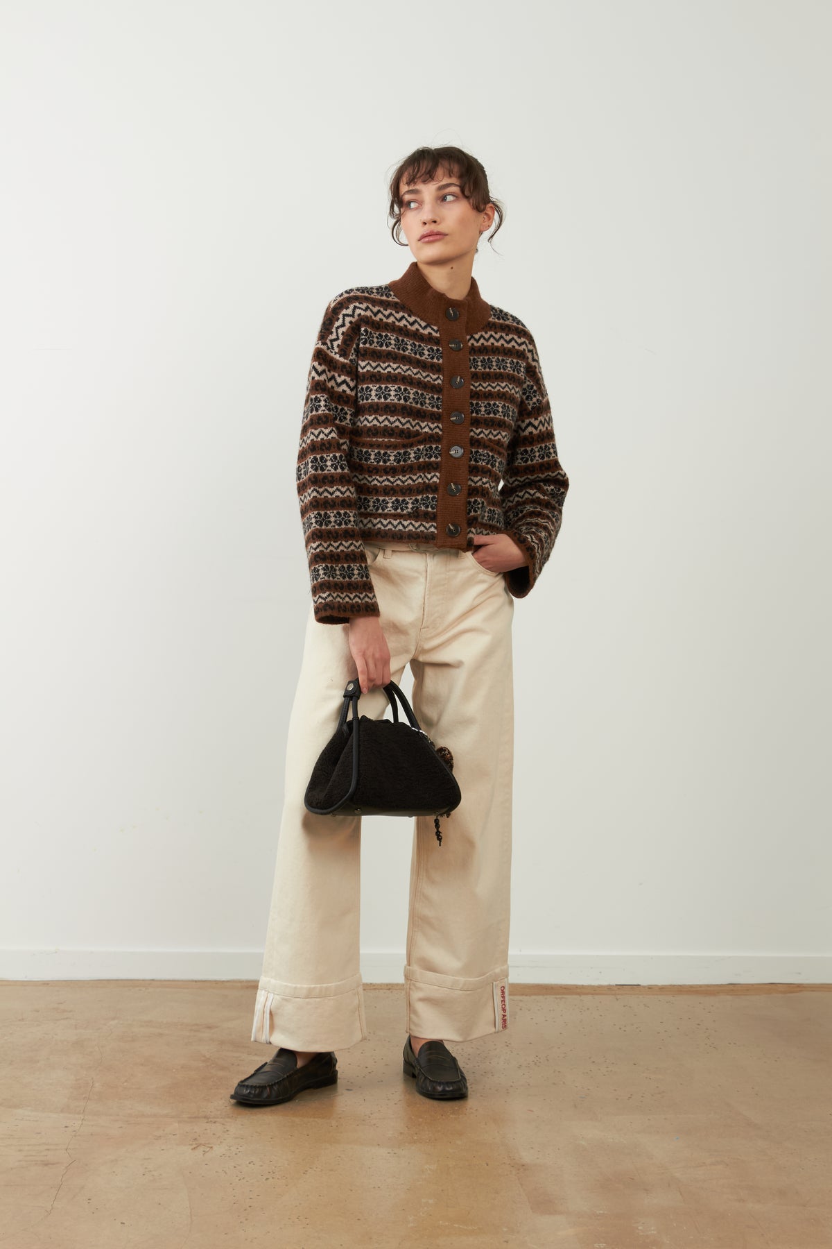 Gilet Brigitta - Chocolat