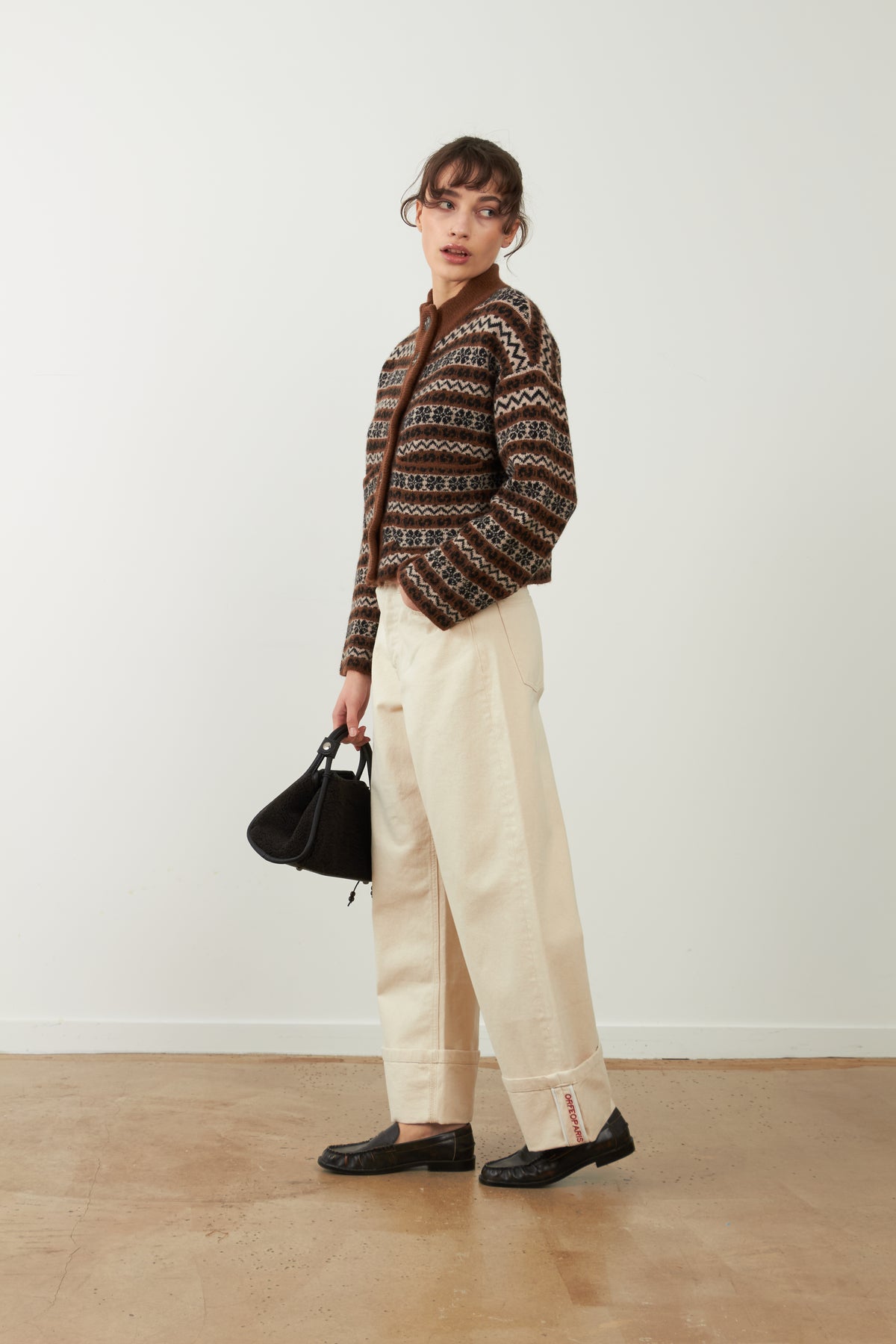 Gilet Brigitta - Chocolat