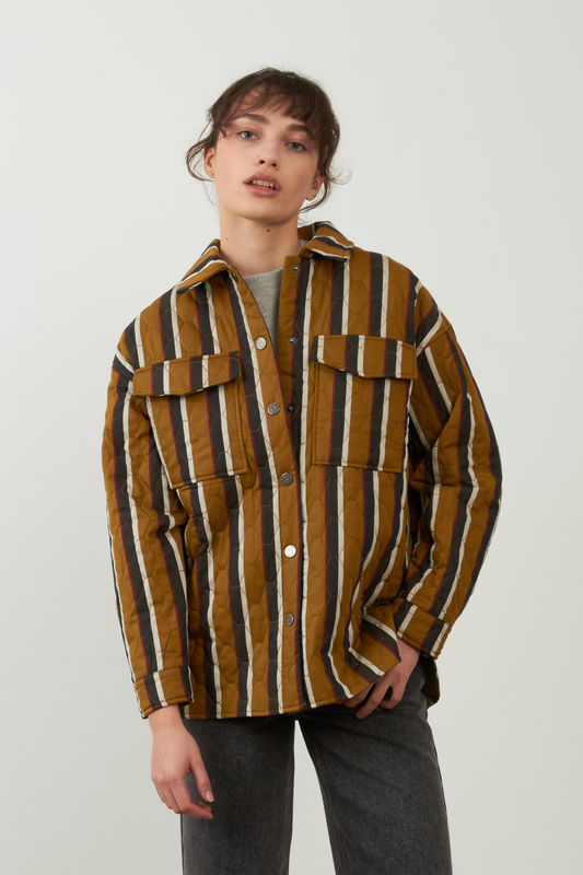 Veste Coline - Rayures Ocres