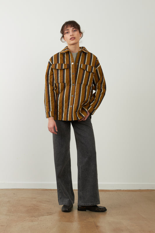 Veste Coline - Rayures Ocres