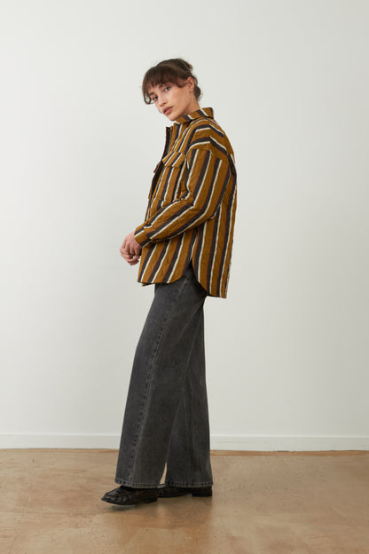 Veste Coline - Rayures Ocres