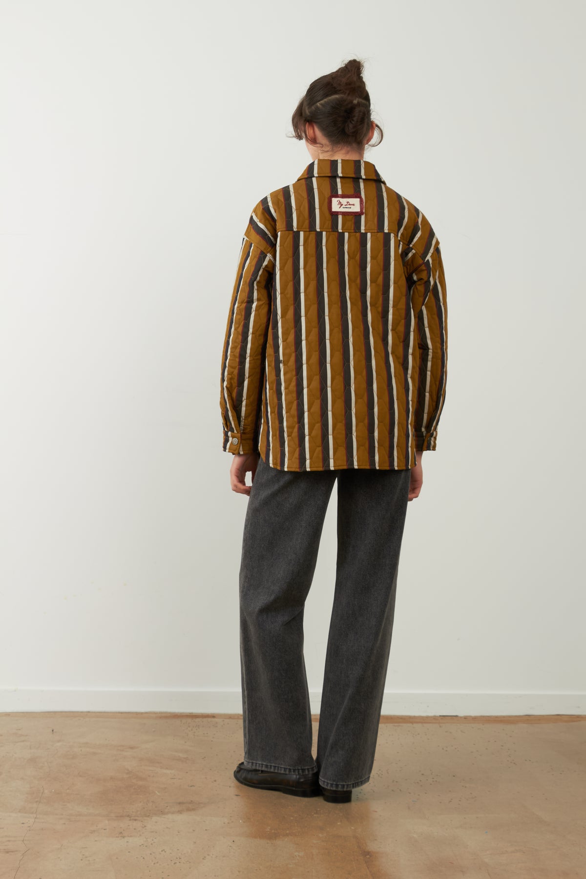Veste Coline - Rayures Ocres