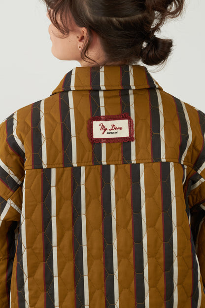 Veste Coline - Rayures Ocres