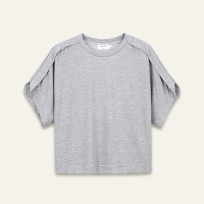 T-shirt Delta - Gris chiné