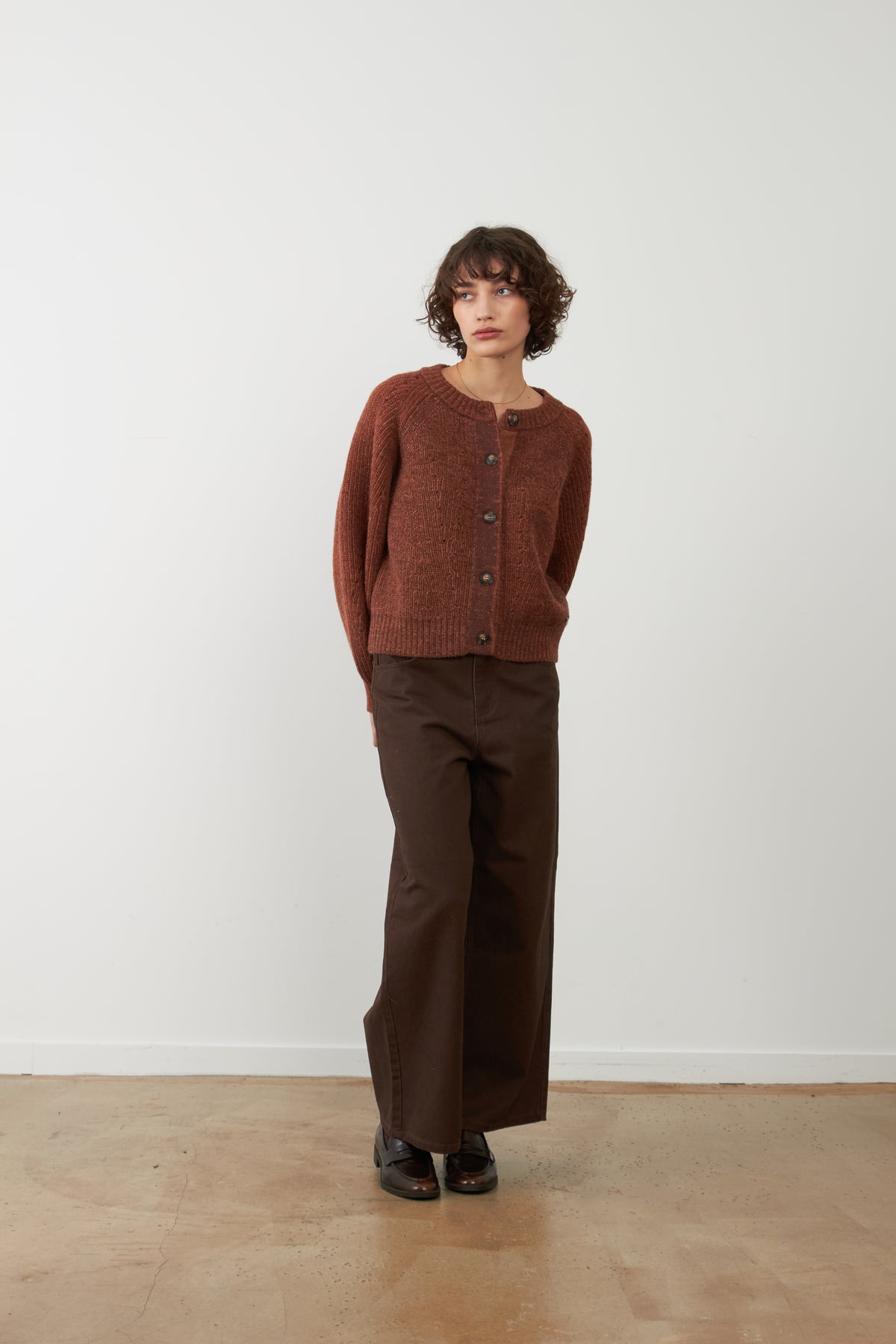 Gilet Aisling - Chocolat