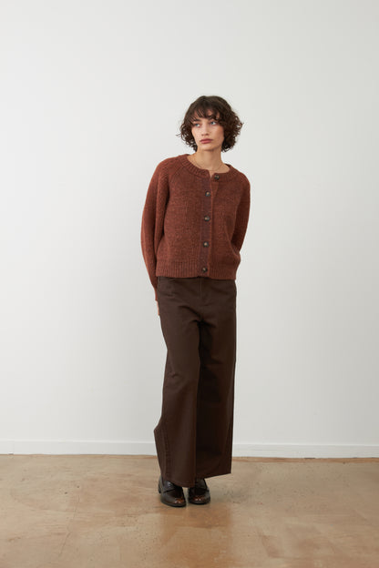 Gilet Aisling - Chocolat