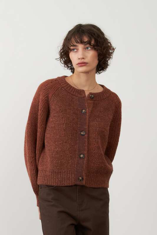 Gilet Aisling - Chocolat