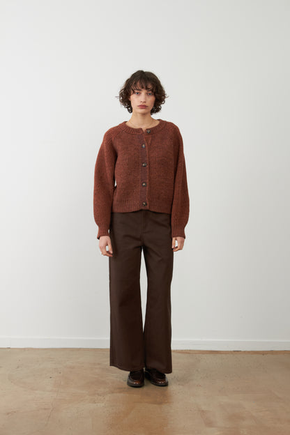 Gilet Aisling - Chocolat