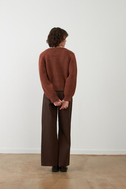 Gilet Aisling - Chocolat