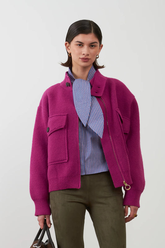 Veste gilet Biba - Violet