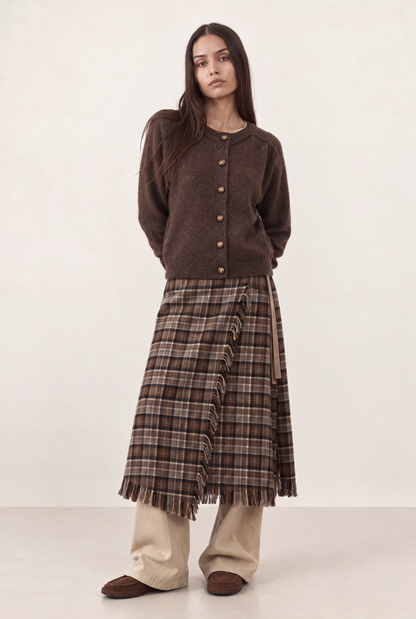 Gilet Maelie - Chocolat