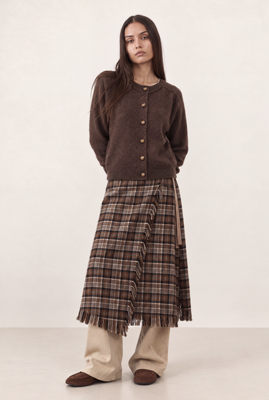 Gilet Maelie - Chocolat