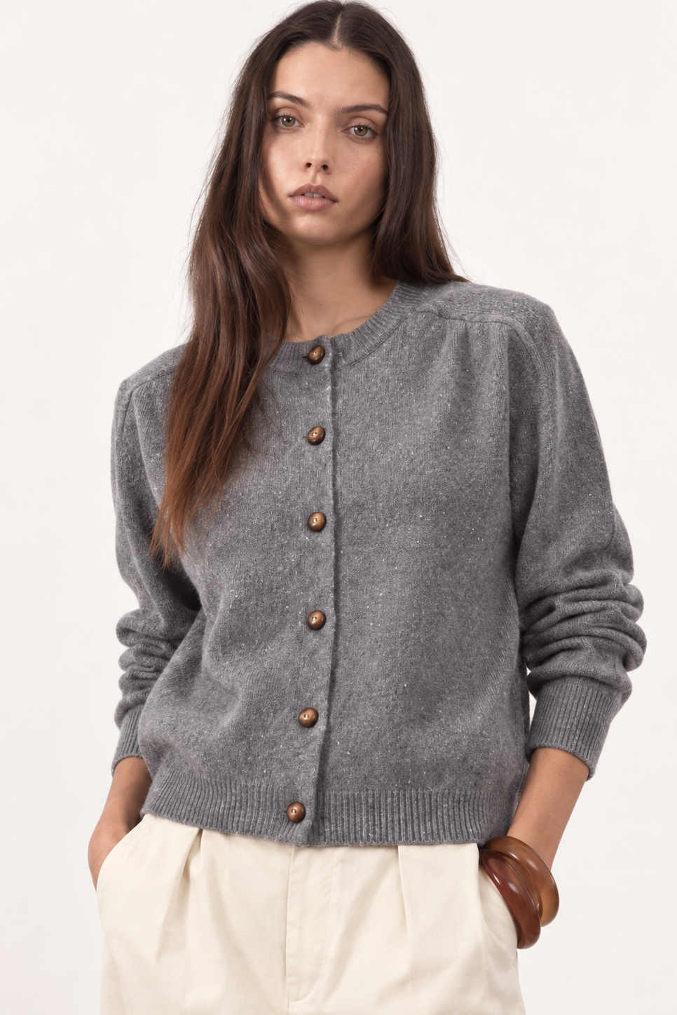 Gilet Maelie - Gris