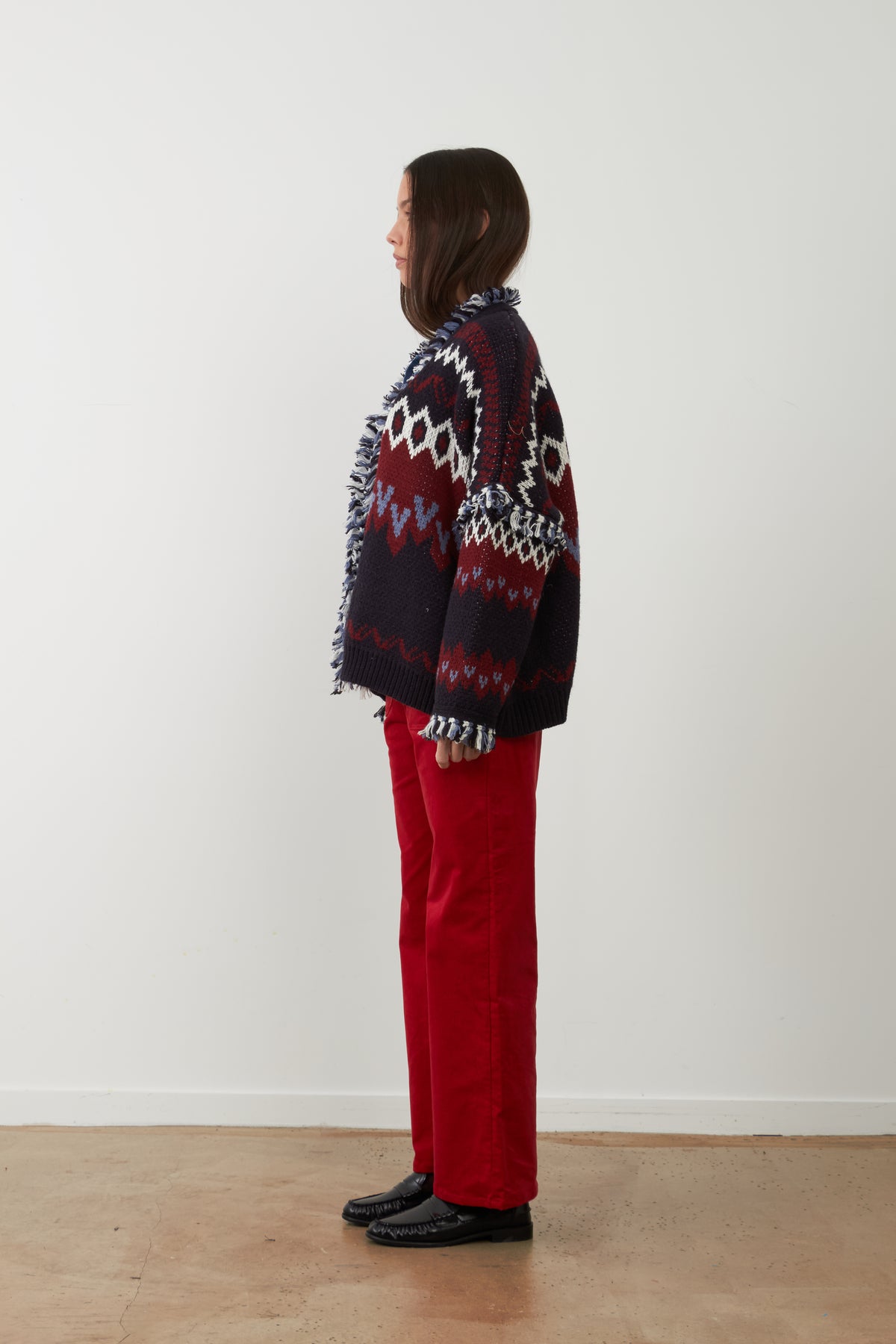 Gilet Skalanda - Navy/Bordeaux