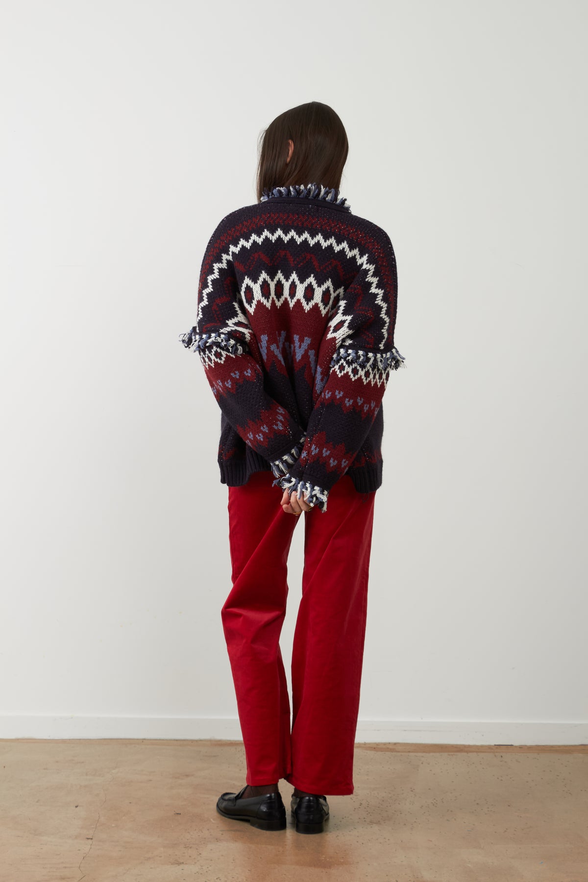 Gilet Skalanda - Navy/Bordeaux