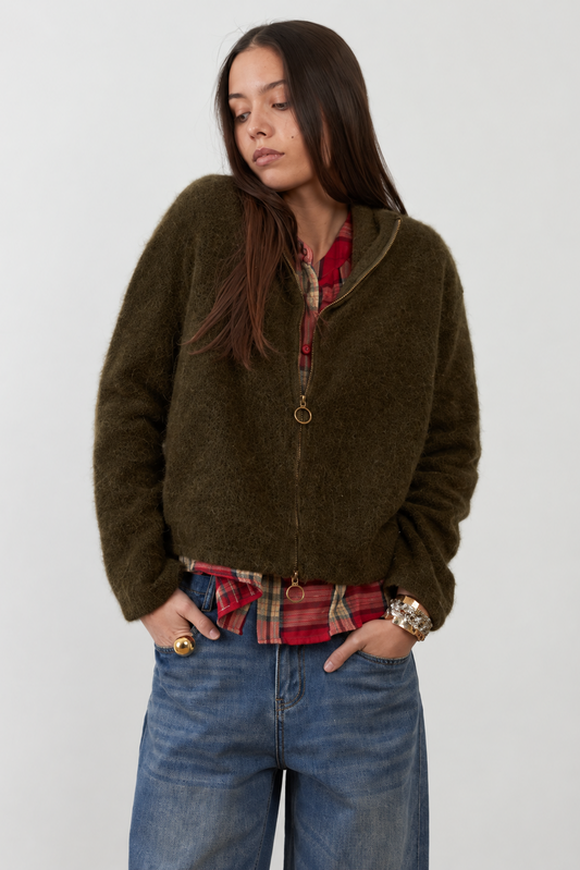 Gilet Zuleika - Kaki