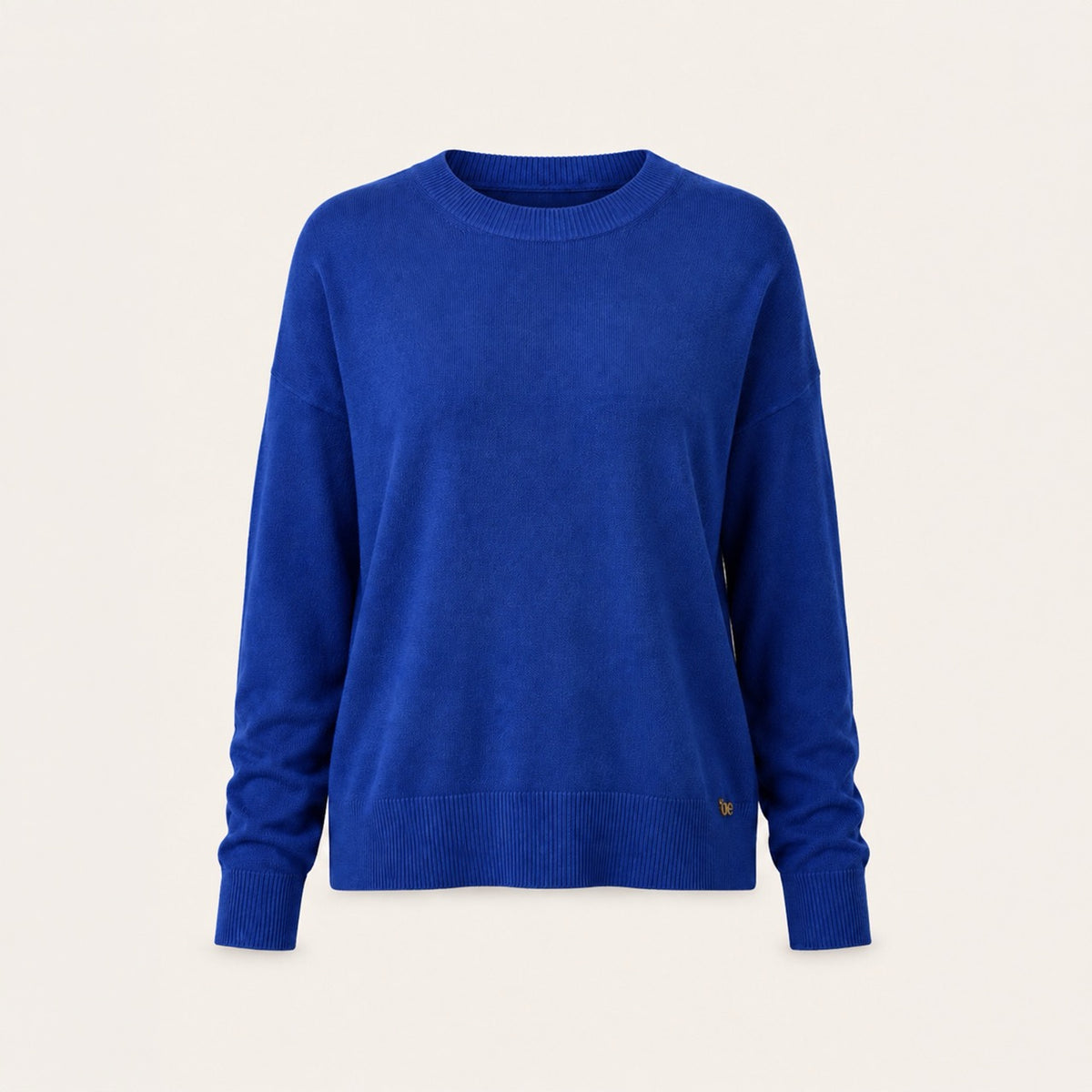 Pull col rond Ilsa - Bleu