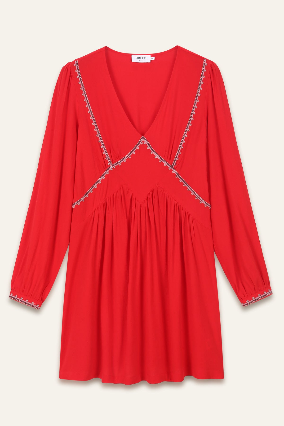 Robe courte Judy - Cerise