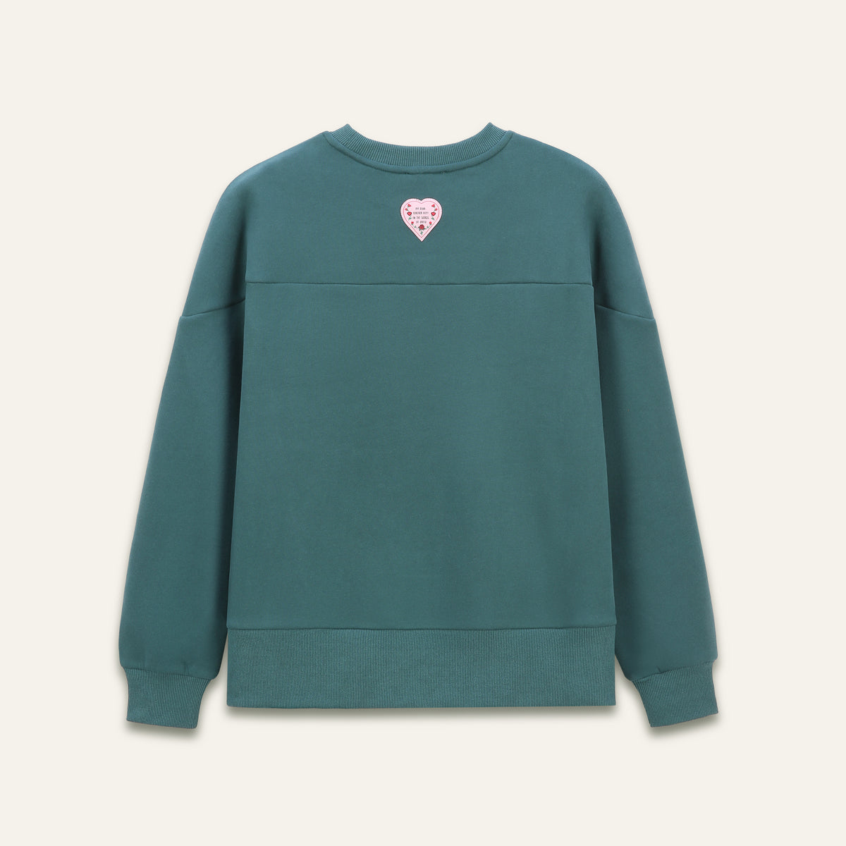 Sweatshirt bleu-vert Kaja - Pétrole