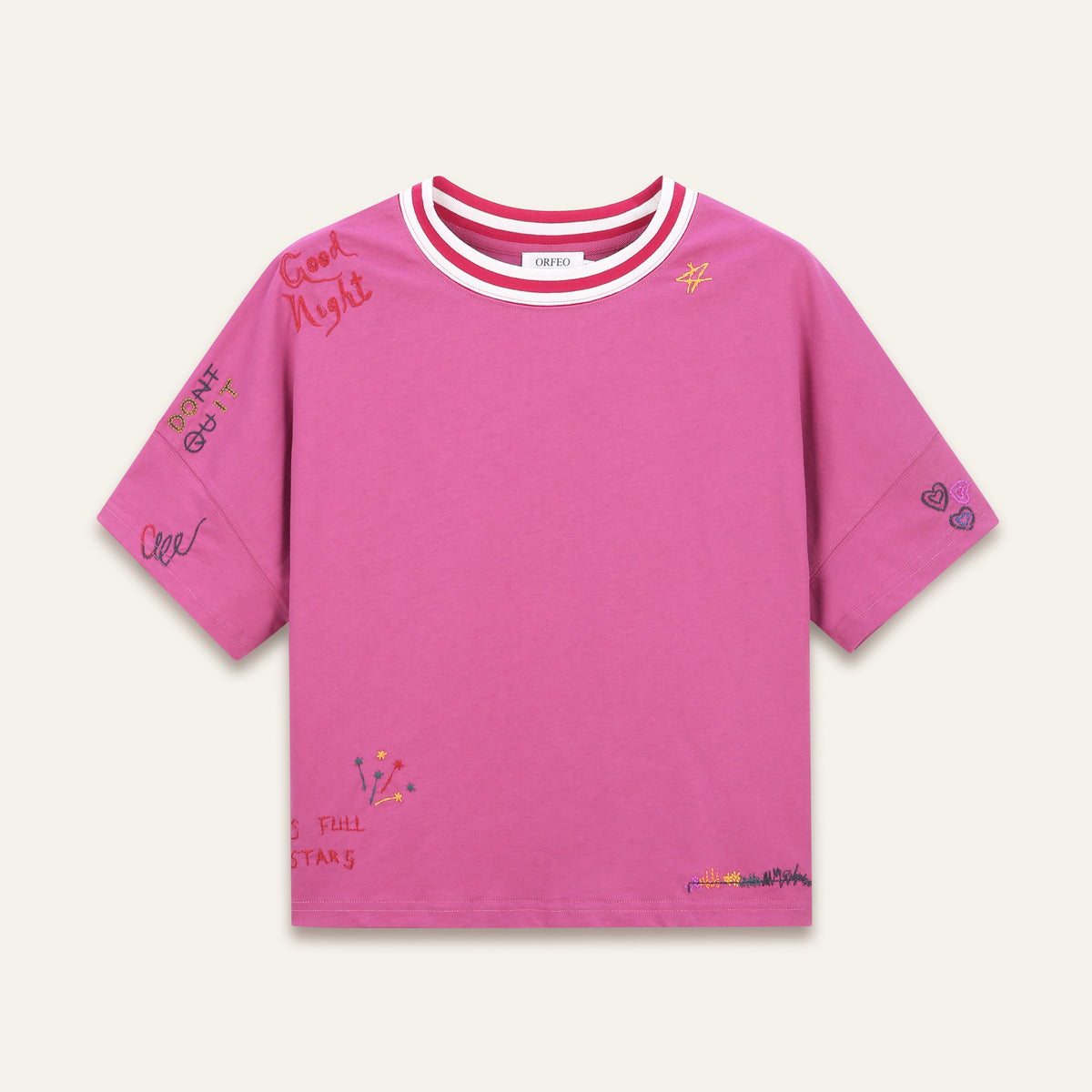 T-shirt Maliana - Rose