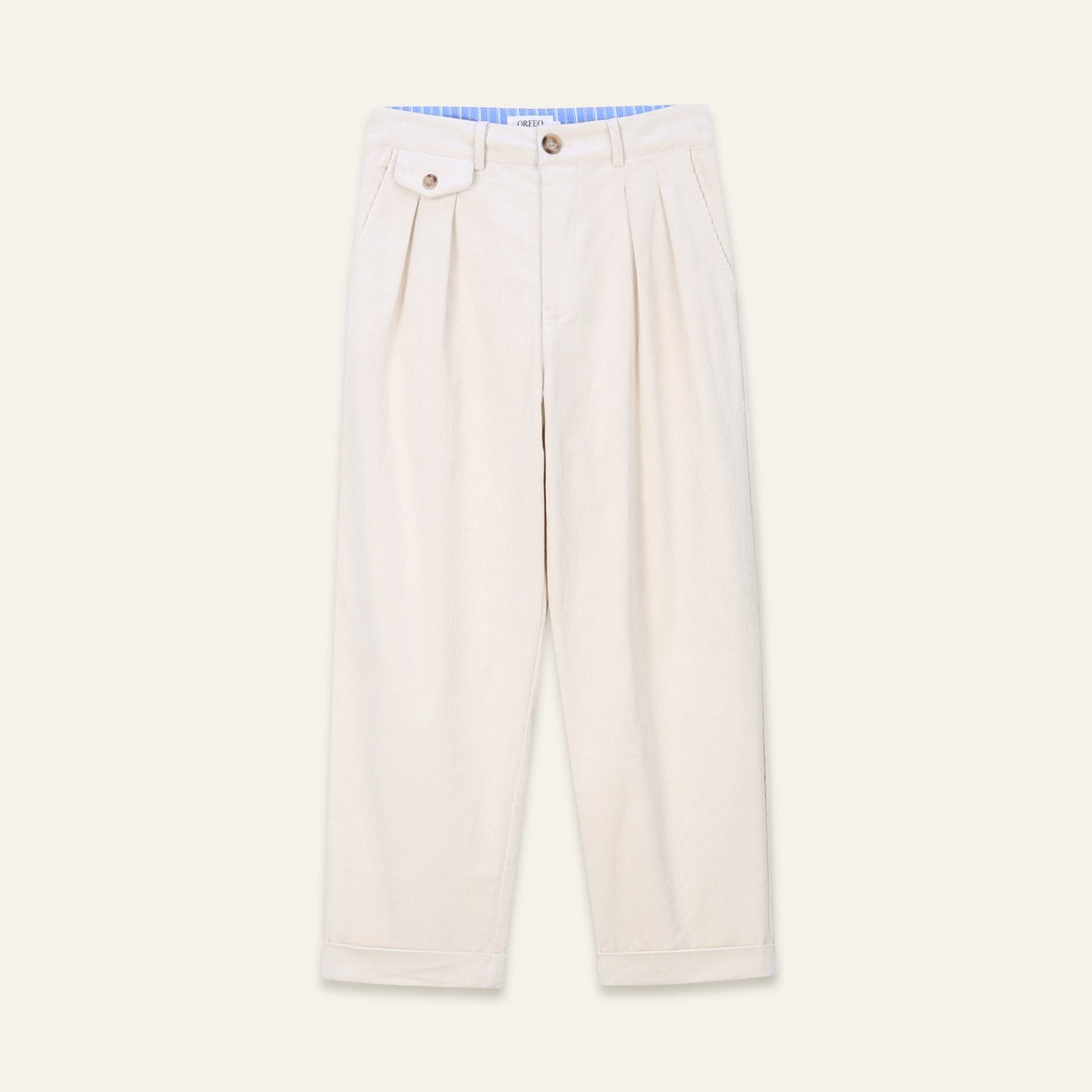 Pantalon ample Nora - Écru