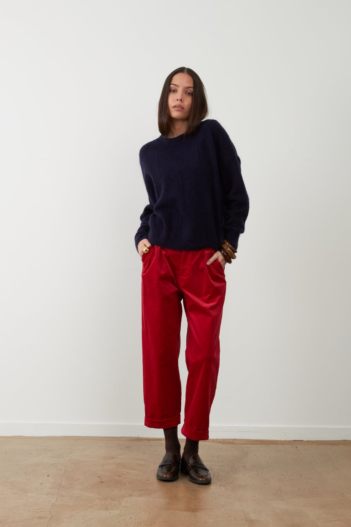 Pantalon Nora - Rouge