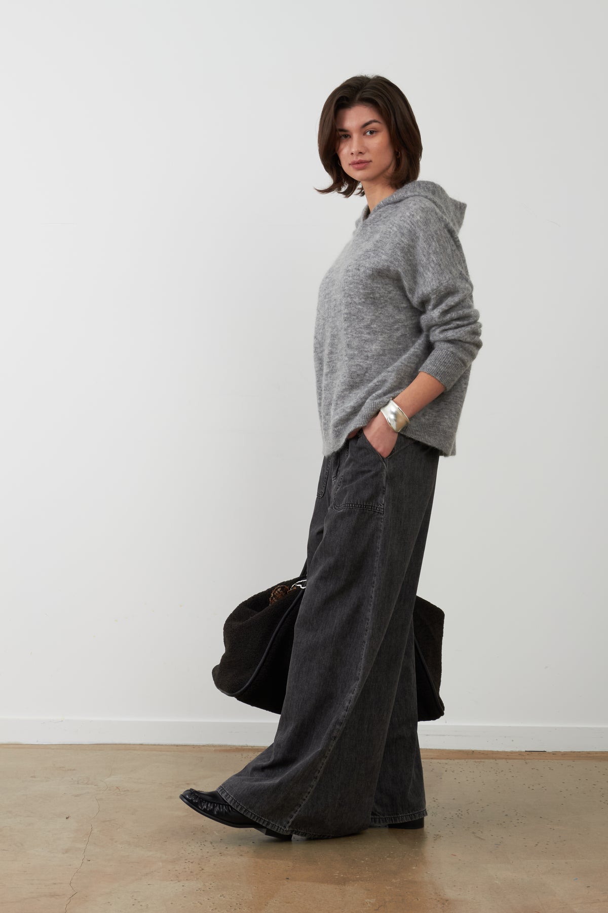 Pull Farrah - Gris Chine