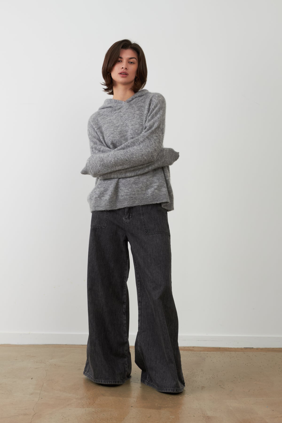 Pull Farrah - Gris Chine