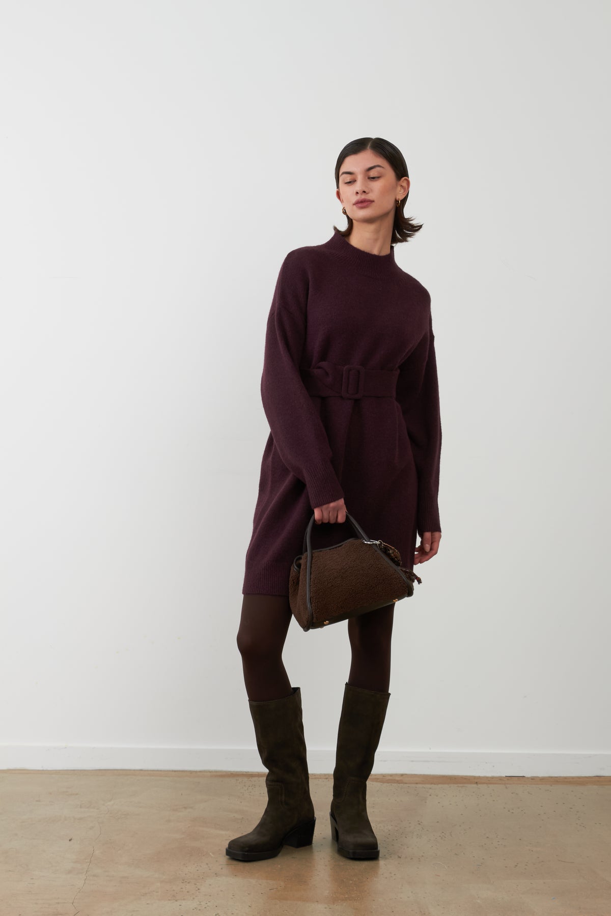 Pull Helga - Burgundy